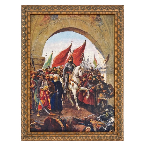 Fausto Zonaro, Sultan Mehmed'in İstanbul'a Girişi Küçük Boy Tablo
