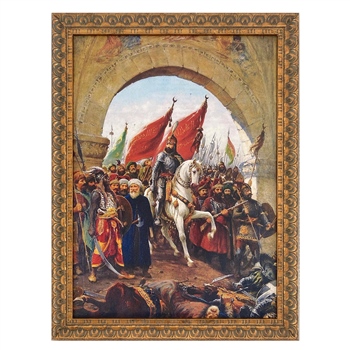 Fausto Zonaro, Sultan Mehmed'in İstanbul'a Girişi Büyük Boy Tablo